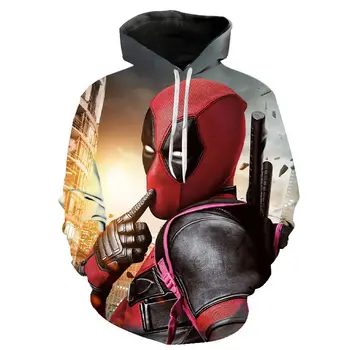 2020 New Marvel Super hero Deadpool 3D Hoodies Men Women Children Superhero Sweatshirts Casual Hooded Cool Streatwear Pullover
2020 New Marvel Super hero Deadpool 3D Hoodies Men Women Children Superhero Sweatshirts Casual Hooded Cool Streatwear Pullover