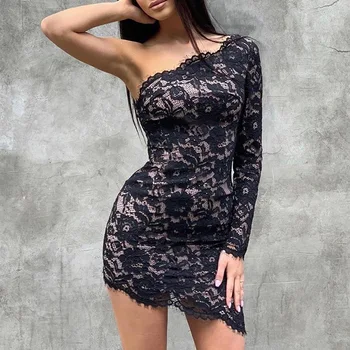 Hot Off Shoulder Bustier Dresses Sexy Women Hollow Embroidery Lace Irregular Dress Fitness Party Club Mini Outfits 2020 Vestidos
Hot Off Shoulder Bustier Dresses Sexy Women Hollow Embroidery Lace Irregular Dress Fitness Party Club Mini Outfits 2020 Vestidos