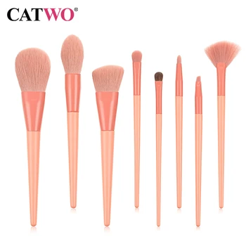 Catwo 8Pcs/Lot Makeup Brushes Set Synthetic Hair Professional Make Up Brush For Eyeshadow Foundation Powder Eyeliner Eyelash
Catwo 8Pcs/Lot Makeup Brushes Set Synthetic Hair Professional Make Up Brush For Eyeshadow Foundation Powder Eyeliner Eyelash