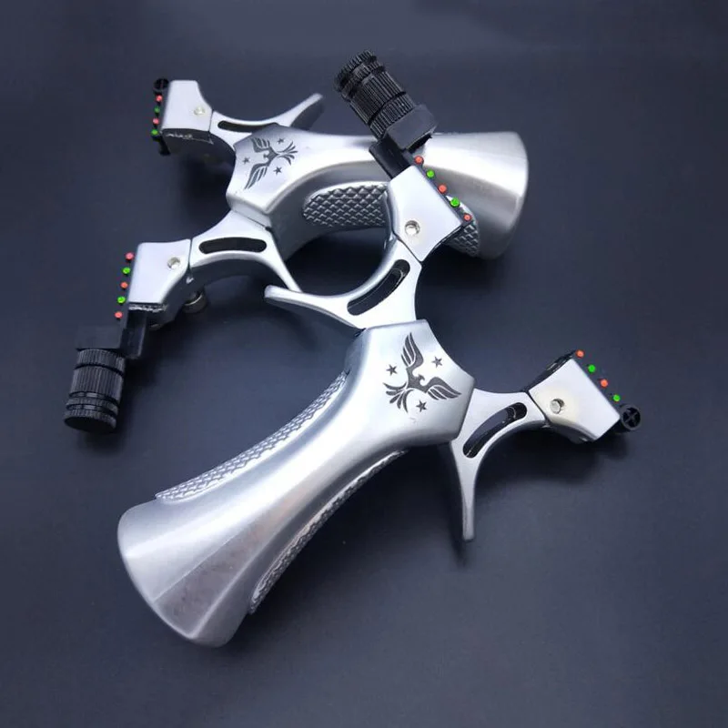 Slingshot Hunting Catapult Alloy Bow Head With Rubber Band Outdoor Sport Shooting Game sling shot
Slingshot Hunting Catapult Alloy Bow Head With Rubber Band Outdoor Sport Shooting Game sling shot