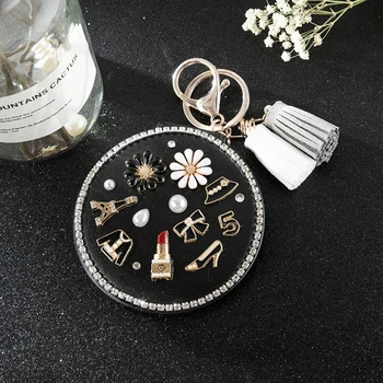 Fashion PU leather Mini Pocket Cosmetic makeup mirror,2side Foldable,Key holder Key chain Party Gift,red lip Flower shoes Tassel 
Fashion PU leather Mini Pocket Cosmetic makeup mirror,2side Foldable,Key holder Key chain Party Gift,red lip Flower shoes Tassel
