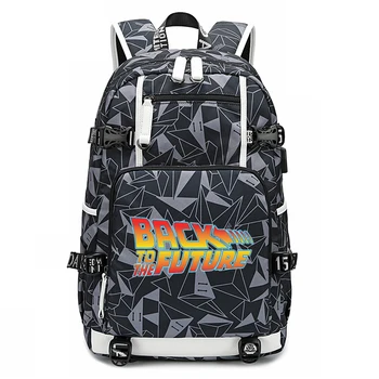 Mochila Back To The Future Printed Backpack Women 18inch Laptop Backpack Men School Bags for Teenage Girls Large Travel Bagpack
Mochila Back To The Future Printed Backpack Women 18inch Laptop Backpack Men School Bags for Teenage Girls Large Travel Bagpack