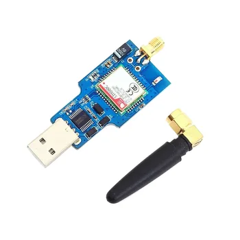 USB to GSM Module Quad-Band GSM GPRS SIM800C Module for Bluetooth SMS Messaging with Antenna
USB to GSM Module Quad-Band GSM GPRS SIM800C Module for Bluetooth SMS Messaging with Antenna