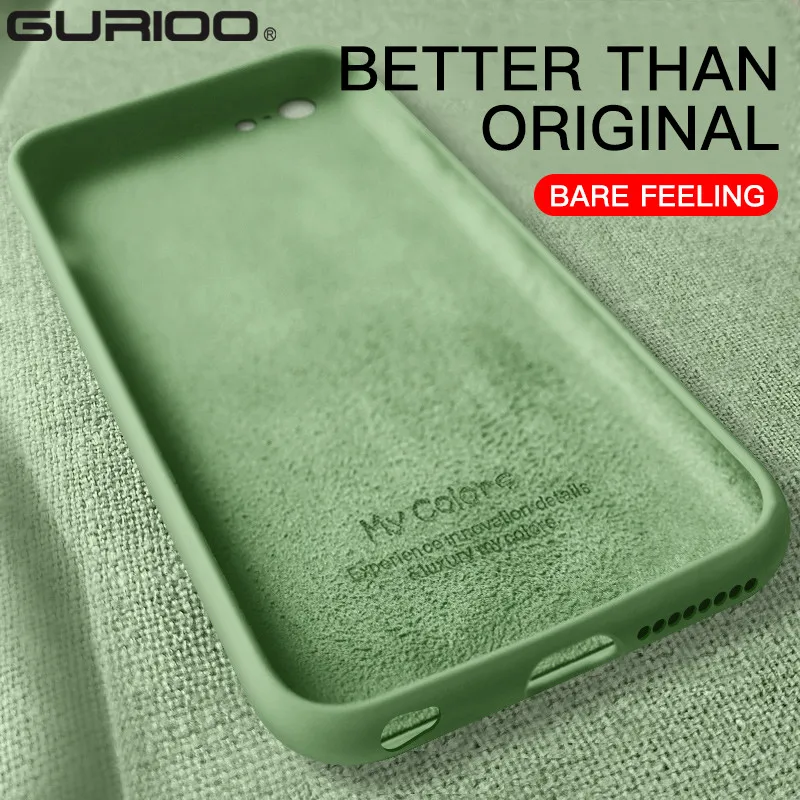 Original Liquid Silicone For iPhone 7 8 6 6s Plus 5 5S 4 4S Thin Soft Case Cover Candy Color Coque Capa For iPhone X Xs Max XR 
Original Liquid Silicone For iPhone 7 8 6 6s Plus 5 5S 4 4S Thin Soft Case Cover Candy Color Coque Capa For iPhone X Xs Max XR