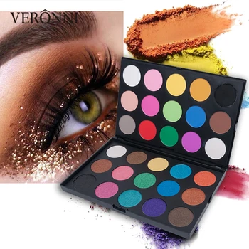 VERONNI Makeup Eyeshadow Pallete makeup brushes 30 Color Shimmer Matte Eye Shadow Palette Make up Palette maquillage
VERONNI Makeup Eyeshadow Pallete makeup brushes 30 Color Shimmer Matte Eye Shadow Palette Make up Palette maquillage