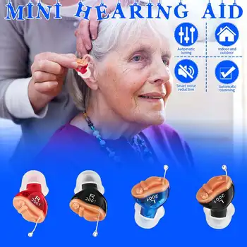 1PCS Mini Smart portable comfortable Wireless Ear Hearing Aid In-Ear Voice Sound Enhancer Amplifier Noise Reduce for Elderly
1PCS Mini Smart portable comfortable Wireless Ear Hearing Aid In-Ear Voice Sound Enhancer Amplifier Noise Reduce for Elderly