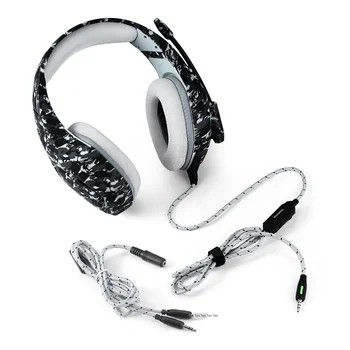Camouflage gaming headset computer mobile game console eating chicken headset customer service center wired headset
Camouflage gaming headset computer mobile game console eating chicken headset customer service center wired headset