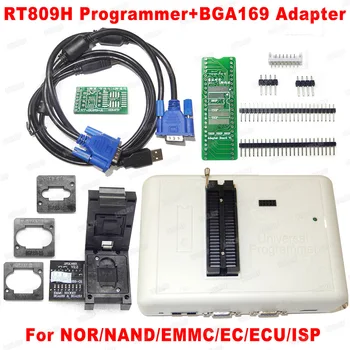 RT809H Nand Flash Programmer with BGA169/BGA153 BGA48 BGA63 BGA64 Adapter Free shipping
RT809H Nand Flash Programmer with BGA169/BGA153 BGA48 BGA63 BGA64 Adapter Free shipping