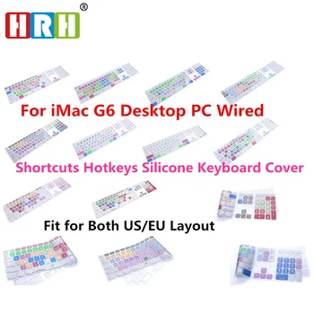 HRH Slim Shortcuts Hotkeys Silicone Keyboard Cover For Apple Keyboard With Numeric Keypad Wired USB for iMac G6 Desktop PC Wired
HRH Slim Shortcuts Hotkeys Silicone Keyboard Cover For Apple Keyboard With Numeric Keypad Wired USB for iMac G6 Desktop PC Wired