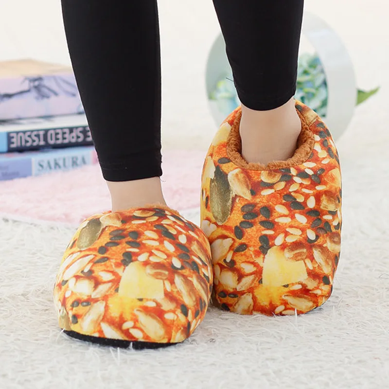 3D Realistic Beard Soft Stuffed Slippers Clothing Accessories 36-40 European size Shoes Plush Toys for Girls Adult Gift Birthday (4)