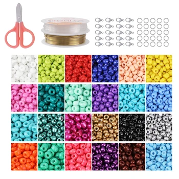 DIY Handmade Beaded Toy with Accessory Set Children Creative 24 Grid Girl Jewelry Making Toys Educational Toys Children Bead Toy
DIY Handmade Beaded Toy with Accessory Set Children Creative 24 Grid Girl Jewelry Making Toys Educational Toys Children Bead Toy
