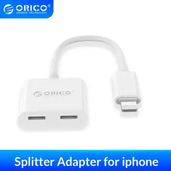 ORICO Headphone Splitter Adapter For iphone 8 Plus Lighting Jack Adapters Converters Charging Music Calling For iphone X XR XS
ORICO Headphone Splitter Adapter For iphone 8 Plus Lighting Jack Adapters Converters Charging Music Calling For iphone X XR XS