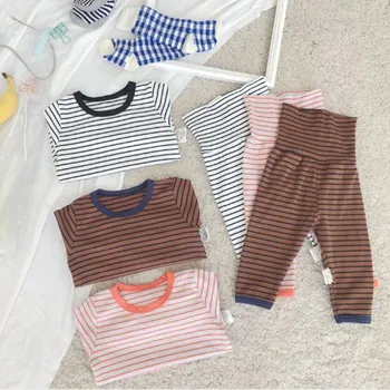 Newborn Babywear 100% Cotton Infant Baby Boys Girls Striped Pajamas Set Kids Sleepwear Children Lougewear Homewear Baby Clothes
Newborn Babywear 100% Cotton Infant Baby Boys Girls Striped Pajamas Set Kids Sleepwear Children Lougewear Homewear Baby Clothes