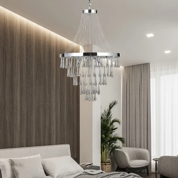 Post-modern luxury crystal round gold chandelier lighting for living room home decoration chandeliers dining room lamp indoor
Post-modern luxury crystal round gold chandelier lighting for living room home decoration chandeliers dining room lamp indoor