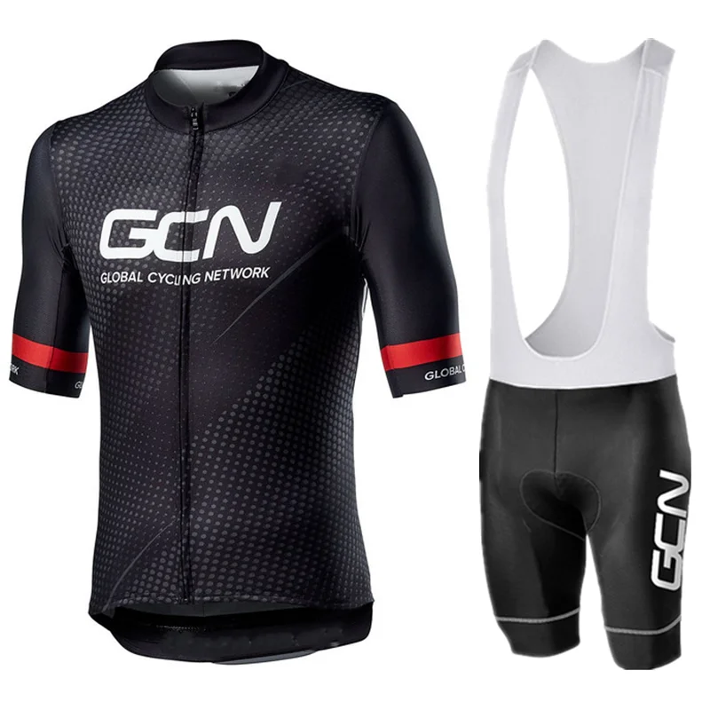 Фото Новинка 2021 черная командная веломайка GCN 19D гелевый комплект одежды для горного