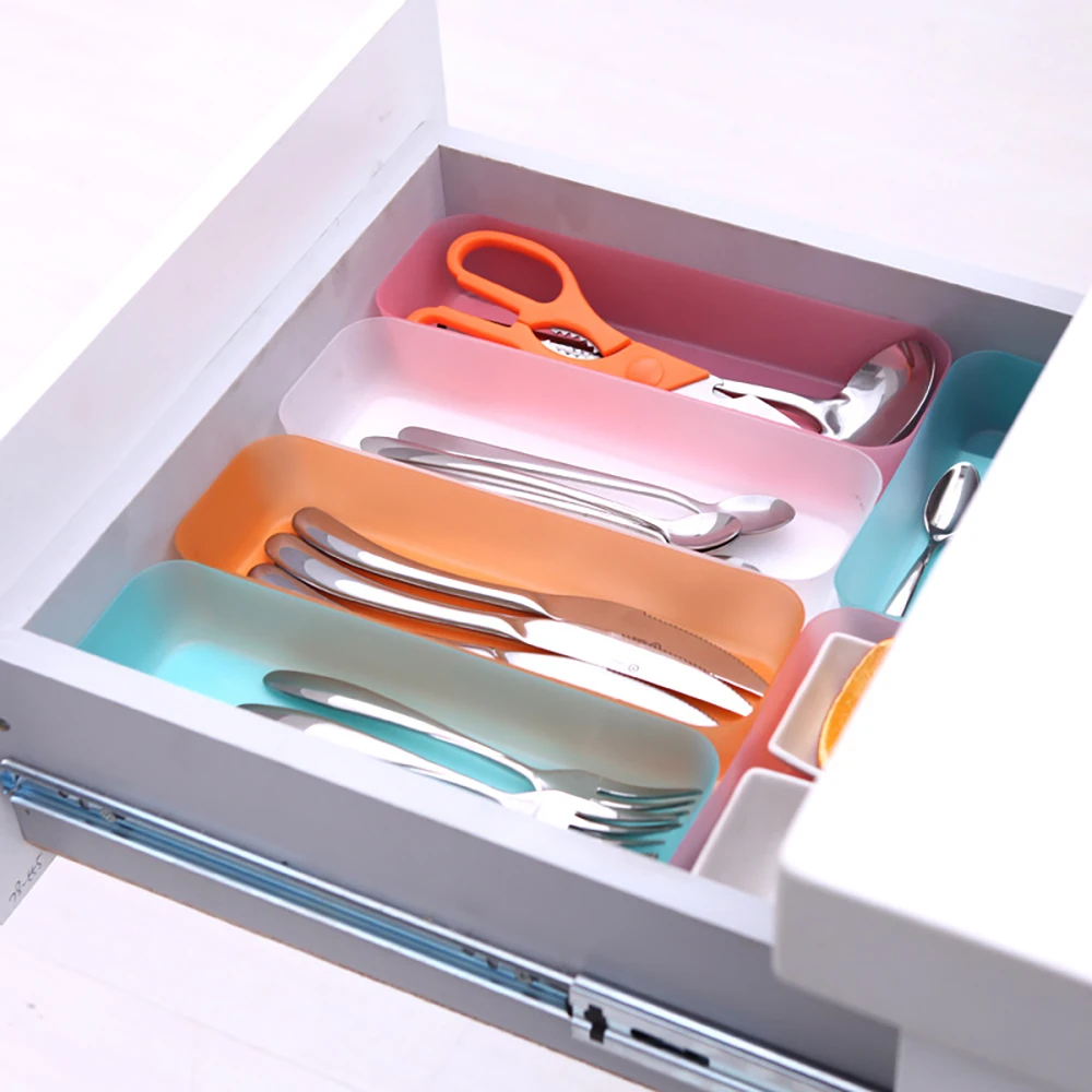 1Pc Adjustable Drawer Kitchen Cutlery Divider Case Makeup Storage Box Home Organizer Home Storage Organization Racks Drawer Box
1Pc Adjustable Drawer Kitchen Cutlery Divider Case Makeup Storage Box Home Organizer Home Storage Organization Racks Drawer Box