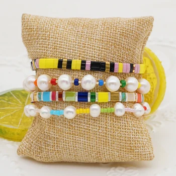 Go2Boho Boho Bracelet For Women Miyuki Tila Beads Rainbow Pulseras Summer Freshwater Pearl Bracelets Jewelry Gift For Girl
Go2Boho Boho Bracelet For Women Miyuki Tila Beads Rainbow Pulseras Summer Freshwater Pearl Bracelets Jewelry Gift For Girl