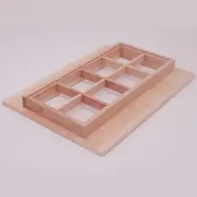 Fine Workmanship Helpful Miniature 8-Pane Window Frame Accessories Wood Miniature Window Frame Compact for Decoration
Fine Workmanship Helpful Miniature 8-Pane Window Frame Accessories Wood Miniature Window Frame Compact for Decoration