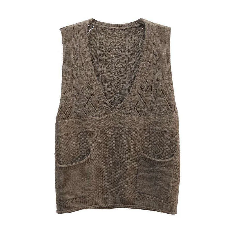 Sweater Vest Women Solid V-neck Loose Plus Size Simple Classic Elegant Office Ladies Vests Ulzzang Chic Leisure New Knitting
Sweater Vest Women Solid V-neck Loose Plus Size Simple Classic Elegant Office Ladies Vests Ulzzang Chic Leisure New Knitting