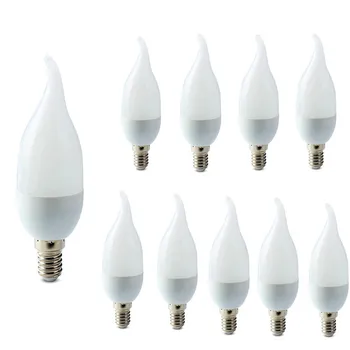 10pcs/lot 3W LED Light 25W Halogen Bulb Replacement E14 Candelabra Base LED Bulbs for Kitchen Warm Cool White C35L C35 3W Candle
10pcs/lot 3W LED Light 25W Halogen Bulb Replacement E14 Candelabra Base LED Bulbs for Kitchen Warm Cool White C35L C35 3W Candle