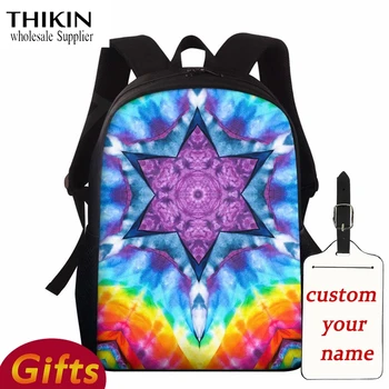 THIKIN School Bags For Boys Girls Tie Dye Design Color Stars Pattern Backpacks Students School Children Kids Travel Schoolbag
THIKIN School Bags For Boys Girls Tie Dye Design Color Stars Pattern Backpacks Students School Children Kids Travel Schoolbag