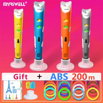 myriwell 3d pens + 20 * 10m ABS Filament,3 d pen 2017 Smart 3d printed pen Best Gift for Kids,3d print pen 3d model,1.75mm pla
myriwell 3d pens + 20 * 10m ABS Filament,3 d pen 2017 Smart 3d printed pen Best Gift for Kids,3d print pen 3d model,1.75mm pla