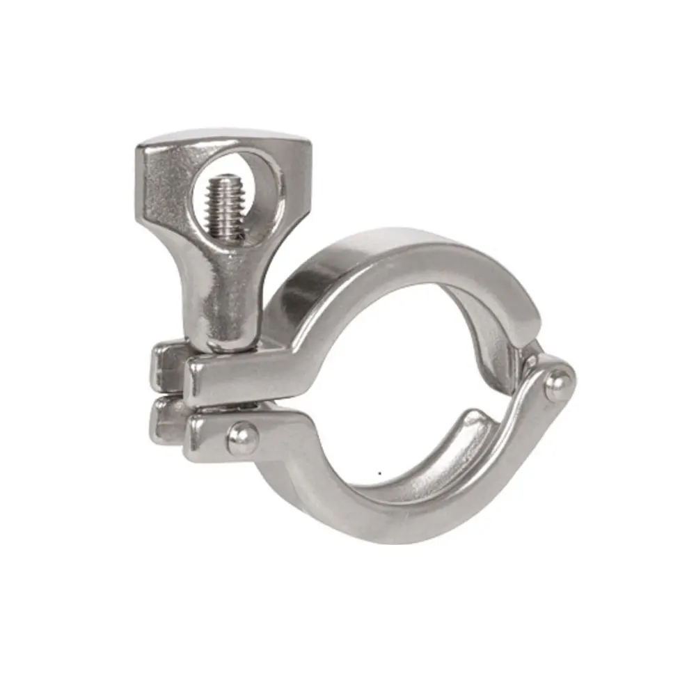 Free shipping 8" Sanitary Stainless Steel Tri Clamp Fits 232MM OD Ferrule
