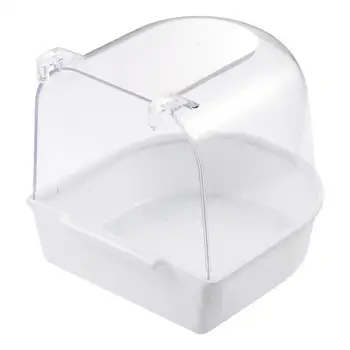 Pet Birds Caged Bird Bath Multi Cage Bird Bath Covered for Small Brids Canary Budgies Parrot (Random Color) 
Pet Birds Caged Bird Bath Multi Cage Bird Bath Covered for Small Brids Canary Budgies Parrot (Random Color)