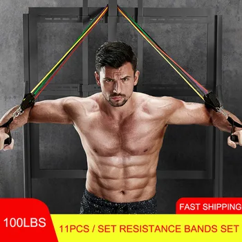 11 Pcs/Set Latex Resistance Bands Crossfit Training Exercise Yoga Tubes Pull Rope,Rubber Expander Elastic Bands Fitness with Bag
11 Pcs/Set Latex Resistance Bands Crossfit Training Exercise Yoga Tubes Pull Rope,Rubber Expander Elastic Bands Fitness with Bag