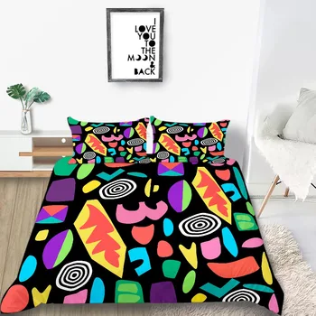 Colourful Bedding Set Strange story King Twin Queen Size Bedclothes modern popular with sheet pillowcase of Bedding Cover Suit
Colourful Bedding Set Strange story King Twin Queen Size Bedclothes modern popular with sheet pillowcase of Bedding Cover Suit