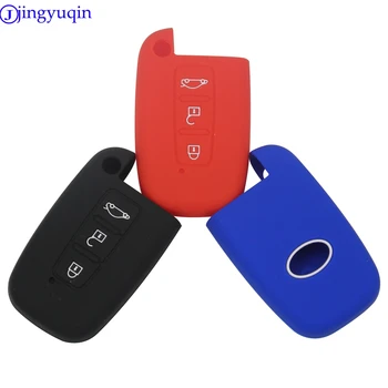 10pcs High Quality 3 Button Soft Rubber Car Key Case for Hyundai Elantra IX35 Sonata Smart Remot Car Key Shell Silicone Cover
10pcs High Quality 3 Button Soft Rubber Car Key Case for Hyundai Elantra IX35 Sonata Smart Remot Car Key Shell Silicone Cover