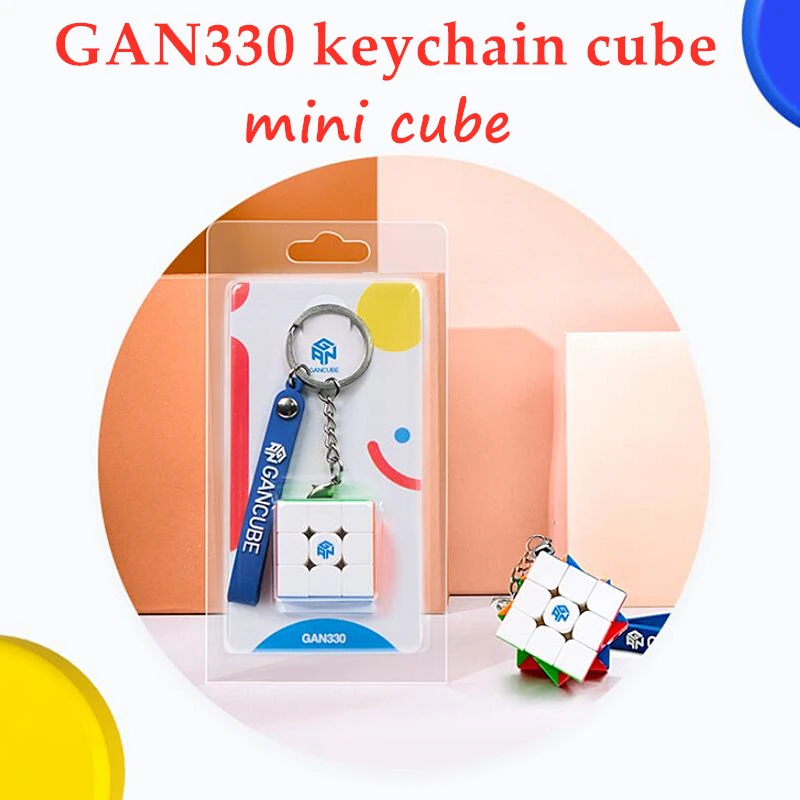 GAN330 keychain cube 3x3x3 magic 3x3 speed puzzle gans GAN 330 mini cubo magico | Игрушки и хобби