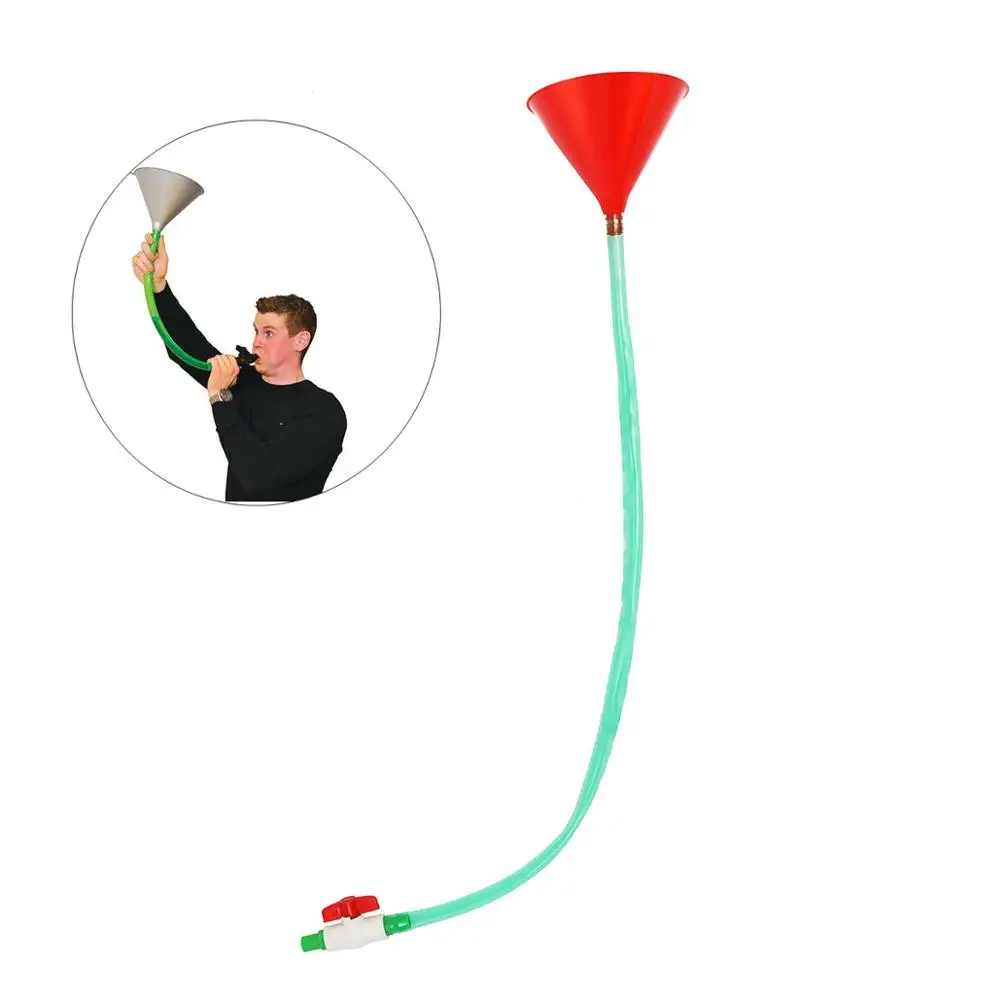 Plastic Filling Funnel Beer Funnel Wine Liquid Pipe Tube Plastic Valve Hose for Birthday Beer Festivals Drinking Party Bar Tool
Plastic Filling Funnel Beer Funnel Wine Liquid Pipe Tube Plastic Valve Hose for Birthday Beer Festivals Drinking Party Bar Tool