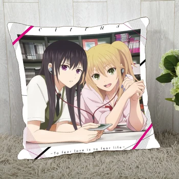 Otome Citrus Aihara Yuzu Aihara Mei Anime Pillow Case Cushion Cover 40x40cm
Otome Citrus Aihara Yuzu Aihara Mei Anime Pillow Case Cushion Cover 40x40cm