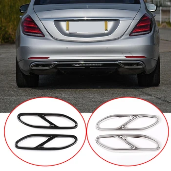 For Mercedes Benz S Class 2018 Car 304 Stainless Steel Exhaust Tailpipe Cover Trim For Mercedes-benz S-Class 2018 Accessories
For Mercedes Benz S Class 2018 Car 304 Stainless Steel Exhaust Tailpipe Cover Trim For Mercedes-benz S-Class 2018 Accessories