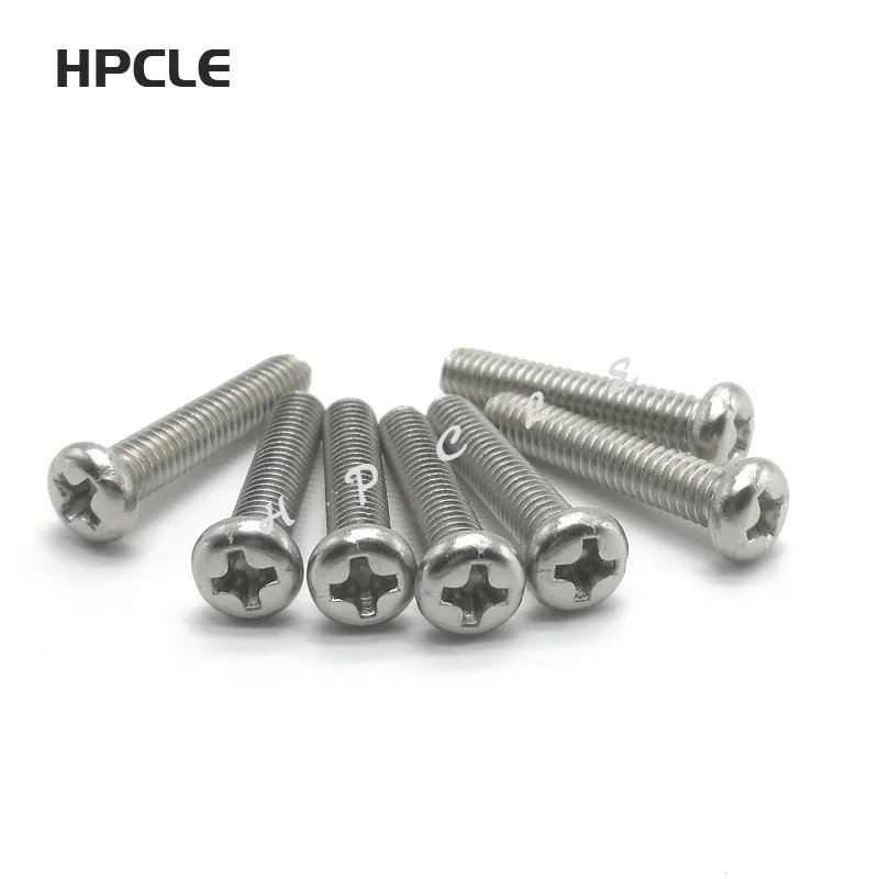20-100pcs M1 M1.2 M1.4 M1.6 M2 M2.5 M3 M4 ISO7045 DIN7985 GB818 304 Stainless Steel Cross Recessed Pan Head Phillips Screws
20-100pcs M1 M1.2 M1.4 M1.6 M2 M2.5 M3 M4 ISO7045 DIN7985 GB818 304 Stainless Steel Cross Recessed Pan Head Phillips Screws