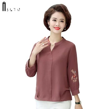 ASLTW Summer Chiffon Blouse Women New Vintage Embroidery Women's Shirt Plus Size Elegant Crop Top Thin Blusa Feminina
ASLTW Summer Chiffon Blouse Women New Vintage Embroidery Women's Shirt Plus Size Elegant Crop Top Thin Blusa Feminina