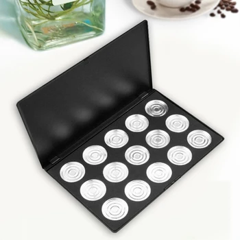 15pcs Empty Cosmetics Makeup Eyeshadow Aluminum Palette DIY Pans Case Tool 36mm
15pcs Empty Cosmetics Makeup Eyeshadow Aluminum Palette DIY Pans Case Tool 36mm