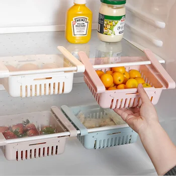 1/2/4pcs Kitchen Storage Refrigerator Partition Storage Rack Food Pantry Fridge Organizer Holder Bathroom Shelf Kitchen Supplies
1/2/4pcs Kitchen Storage Refrigerator Partition Storage Rack Food Pantry Fridge Organizer Holder Bathroom Shelf Kitchen Supplies