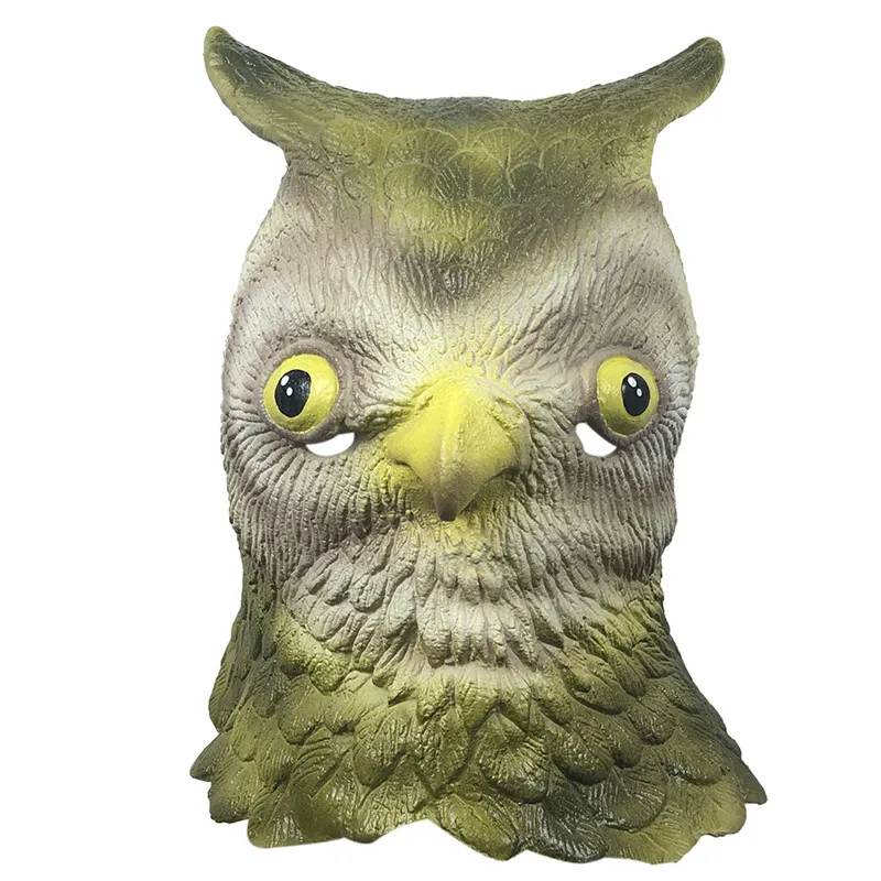 Funny Creepy Animal Head Mask Owl Mask Prop Cosplay For Halloween Party Cosplay Latex Animal Full Face Mask Fancy dress up
Funny Creepy Animal Head Mask Owl Mask Prop Cosplay For Halloween Party Cosplay Latex Animal Full Face Mask Fancy dress up