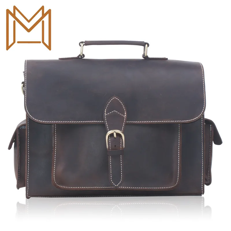 Mad Horsehide Capacity Portable Male Layer Cowhide Briefcase Single Shoulder Span Package
Mad Horsehide Capacity Portable Male Layer Cowhide Briefcase Single Shoulder Span Package