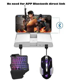 Bluetooth 4.0 Eat Chicken Artifact Mouse Converter Adapter Battlefield For IOS android
Bluetooth 4.0 Eat Chicken Artifact Mouse Converter Adapter Battlefield For IOS android