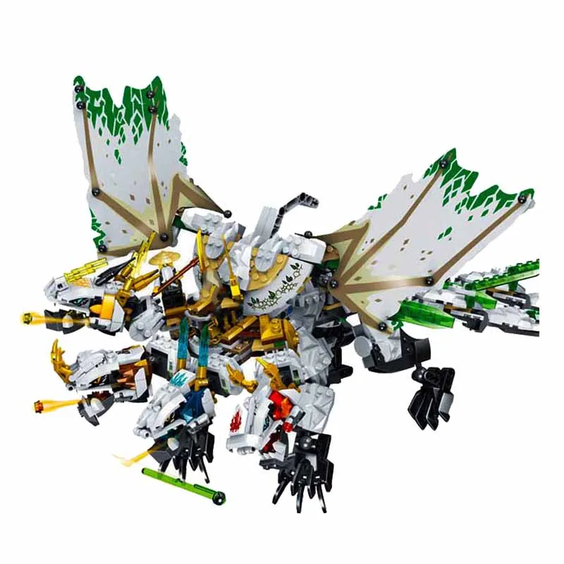 Classic Movie Ninja Model compatible Legoinglys Ninja The Ultra Dragon Building Blocks Bricks Kids Toys For Children Gift
Classic Movie Ninja Model compatible Legoinglys Ninja The Ultra Dragon Building Blocks Bricks Kids Toys For Children Gift