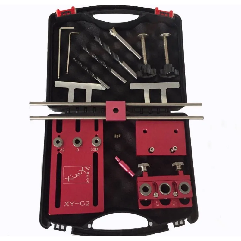 3 In 1 Woodworking Drill Guide Kit Locator Woodworking Locator Doweling Jig Joinery System Hole Punch Set With instrument box
3 In 1 Woodworking Drill Guide Kit Locator Woodworking Locator Doweling Jig Joinery System Hole Punch Set With instrument box