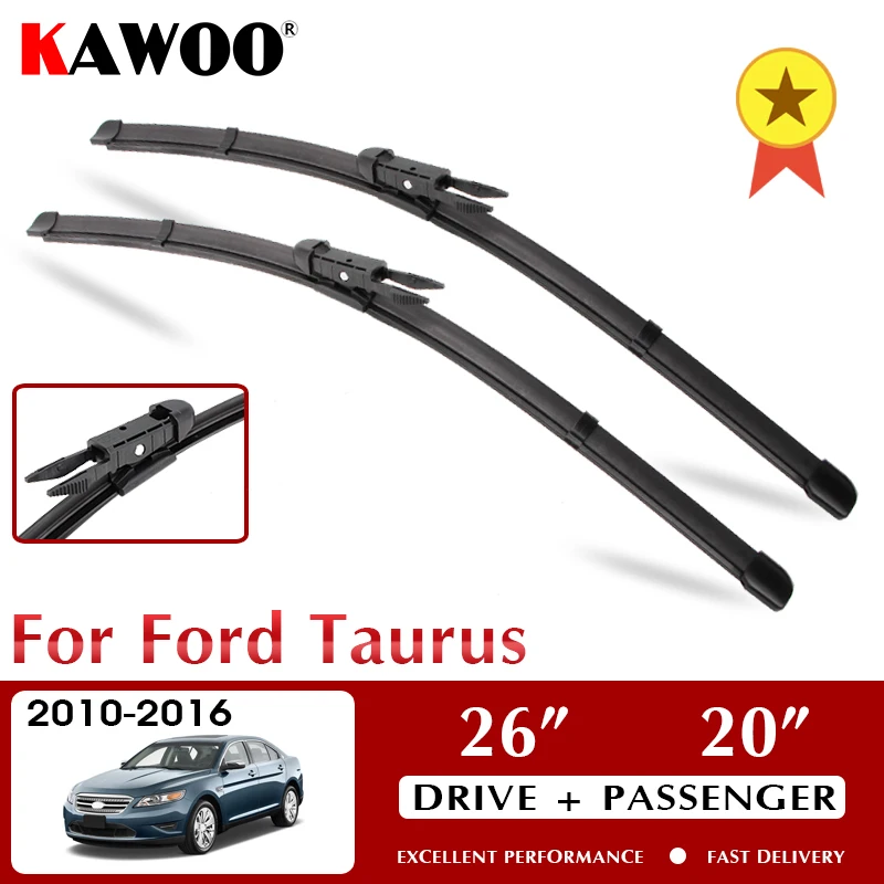KAWOO Wiper Car Wiper Blade For Ford Taurus 2010-2016 Windshield Windscreen Front Window Accessories 26"+20" LHD RHD
KAWOO Wiper Car Wiper Blade For Ford Taurus 2010-2016 Windshield Windscreen Front Window Accessories 26"+20" LHD RHD