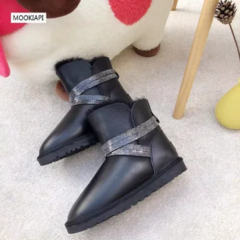 Australia's most fashionable tied snow boots in 2019, real sheepskin, 100% natural wool,free delivery, the highest quality shoes
Australia's most fashionable tied snow boots in 2019, real sheepskin, 100% natural wool,free delivery, the highest quality shoes