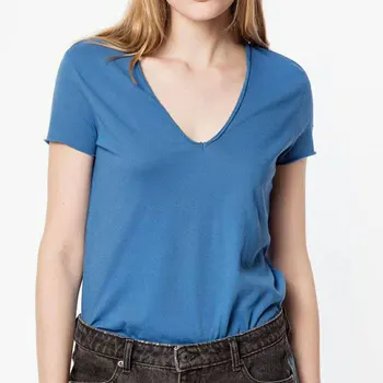 Women T-shirt New Back Hollow Star Embroidery Fashion Personality Tops Women
Women T-shirt New Back Hollow Star Embroidery Fashion Personality Tops Women