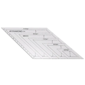 1Pcs Patchwork Ruler Quilting Rule Transparent Acrylic Measuring Rulers Yardstick Cloth Cutting Rulers DIY Sewing Tools 4 Styles
1Pcs Patchwork Ruler Quilting Rule Transparent Acrylic Measuring Rulers Yardstick Cloth Cutting Rulers DIY Sewing Tools 4 Styles