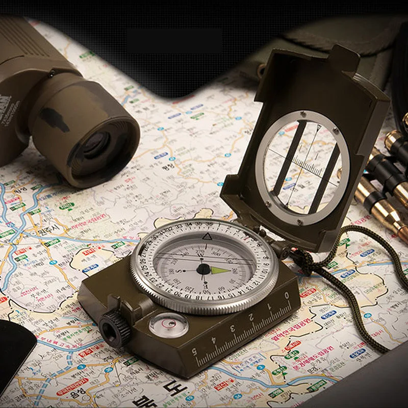 New Style Multi-functional Compass Mountaineering Outdoor Camping Equipment Compass Luminous Foldable Portable Compass
New Style Multi-functional Compass Mountaineering Outdoor Camping Equipment Compass Luminous Foldable Portable Compass
