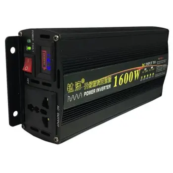 Pure sine wave inverter vehicle-mounted household photovoltaic booster high power 12V24V to 220V Peak power:1600W Frequency:50HZ
Pure sine wave inverter vehicle-mounted household photovoltaic booster high power 12V24V to 220V Peak power:1600W Frequency:50HZ